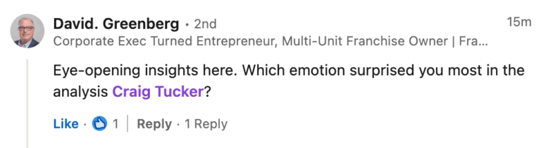 "Eye opening insights here"