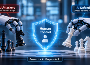 When AI Defends Against AI, Who Controls the Defender?